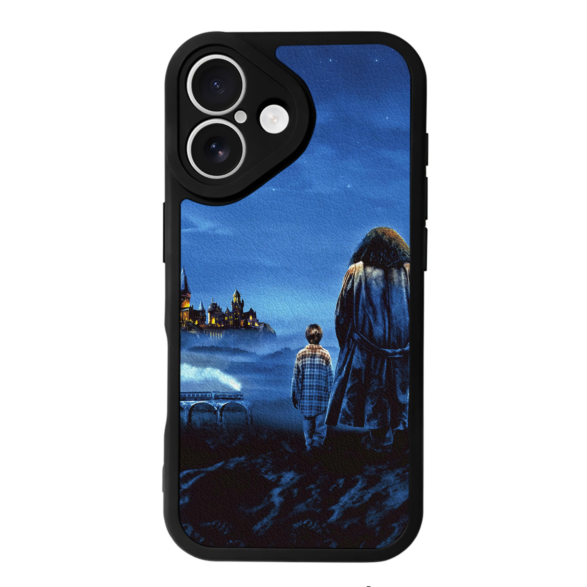 （画像用） Harry Potter ハリー・ポッターシリーズ 【iPhone 16シリーズ対応】シリコンスマホケース（レザー調） 材質：シリコン